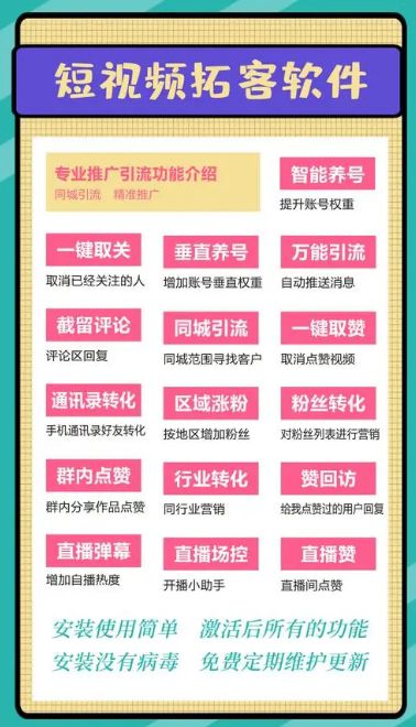 j9九游会真人游戏第一品牌破解引流拓客秘籍让短视频引流软件game up！(图2)