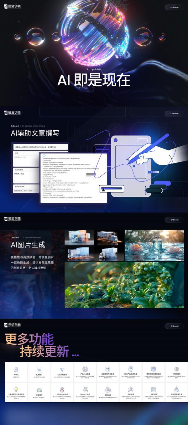 j9九游会真人游戏第一品牌易海创腾发布品牌网站定制化产品 AI赋能中国企业营销全(图3)